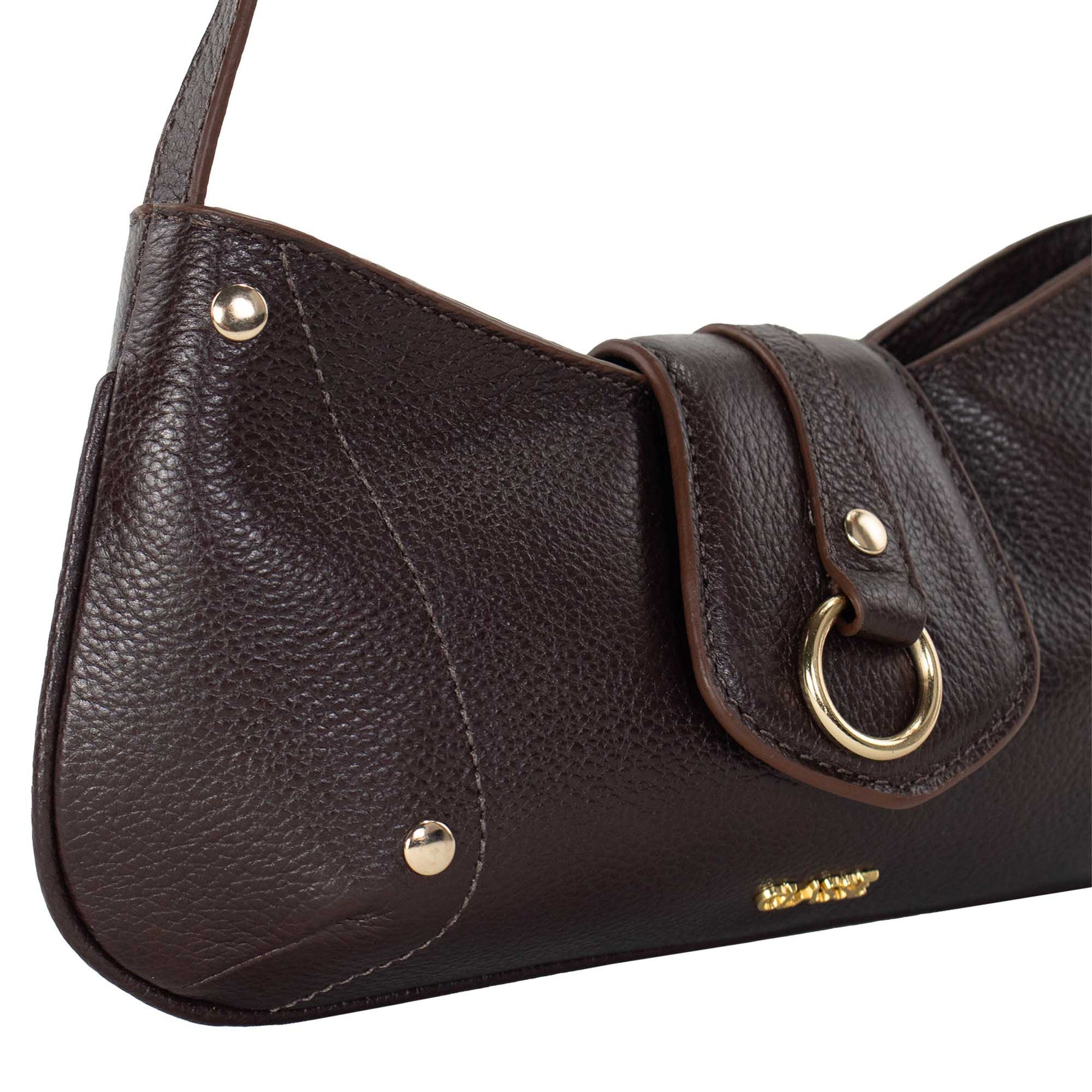 Bolsa de Ombro de Couro Diana