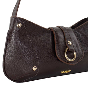 Bolsa de Ombro de Couro Diana