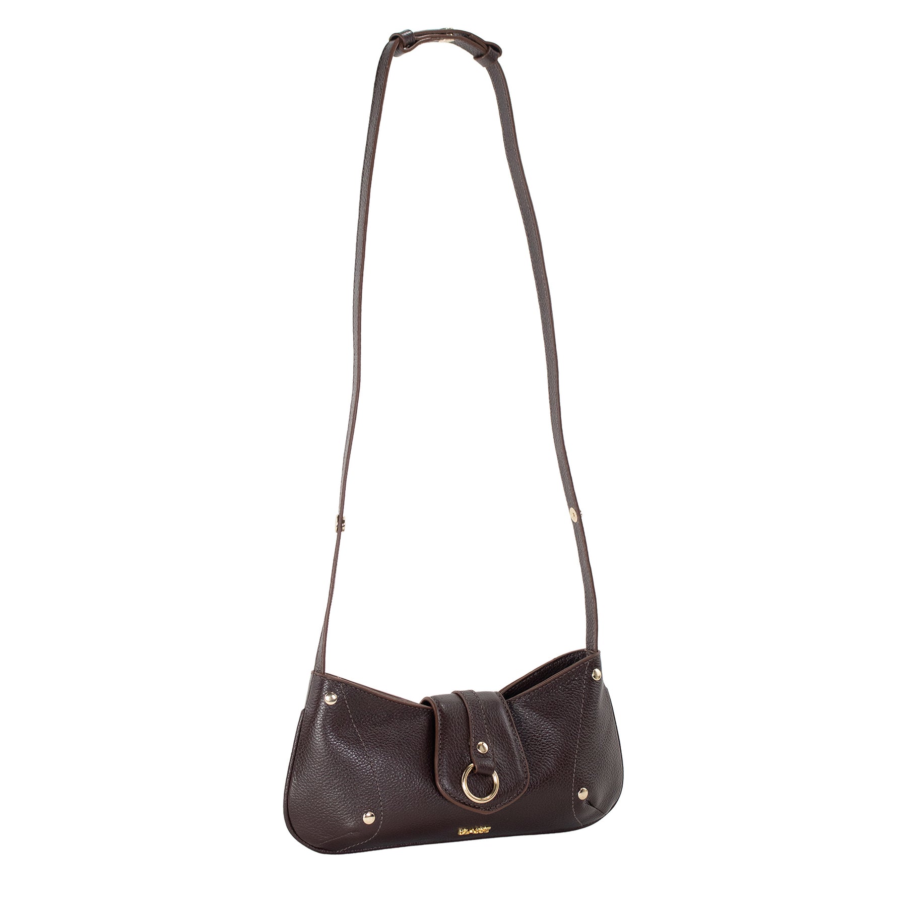 Bolsa de Ombro de Couro Diana