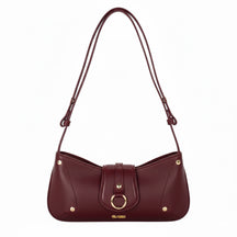 Bolsa de Ombro de Couro Diana