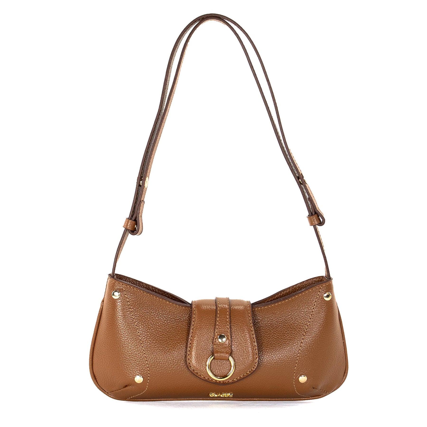 Bolsa de Ombro de Couro Diana