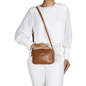 Bolsa Camera Bag de Couro Tate