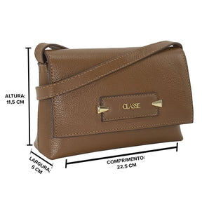 Bolsa de Couro Tiracolo Babi