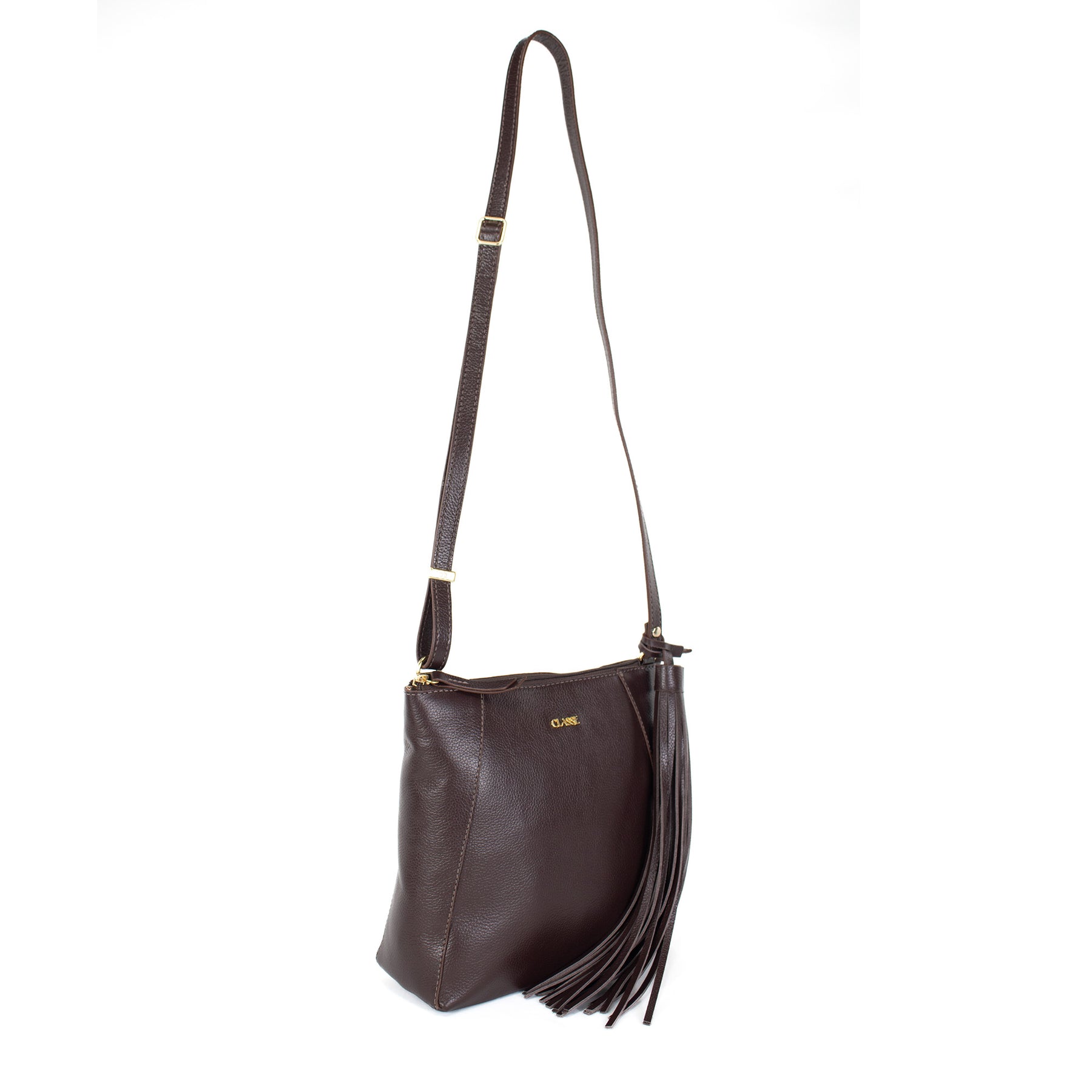 Bolsa de Couro Crossbody - Lenny