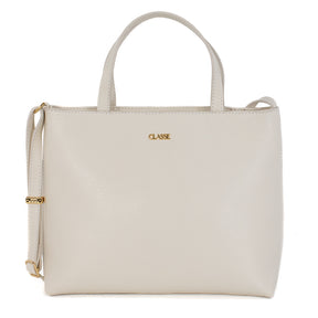Bolsa Tote Bag de Couro Liso - Tanara