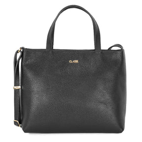 Bolsa Tote Bag de Couro Liso - Tanara