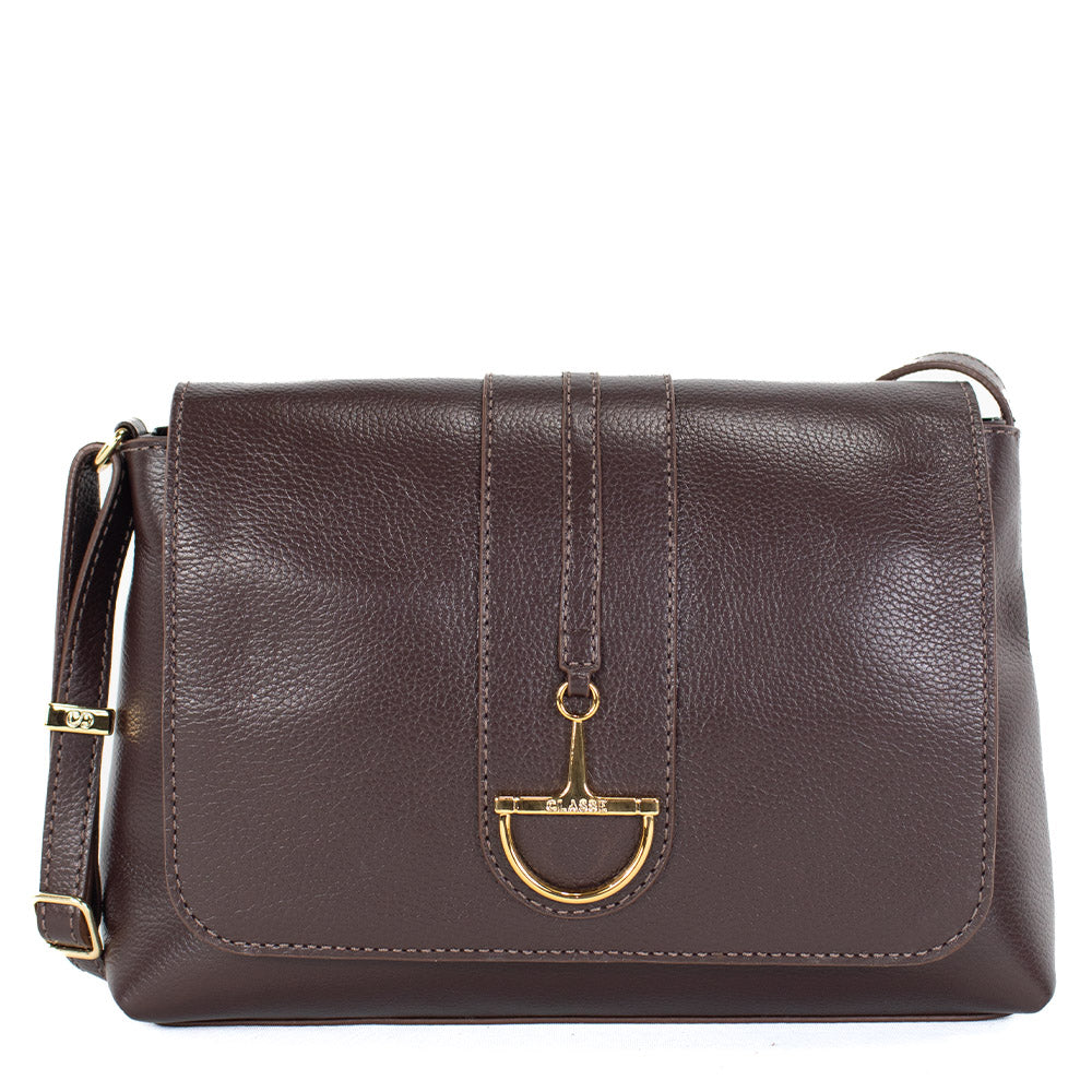 Bolsa de Couro Crossbody - Marina