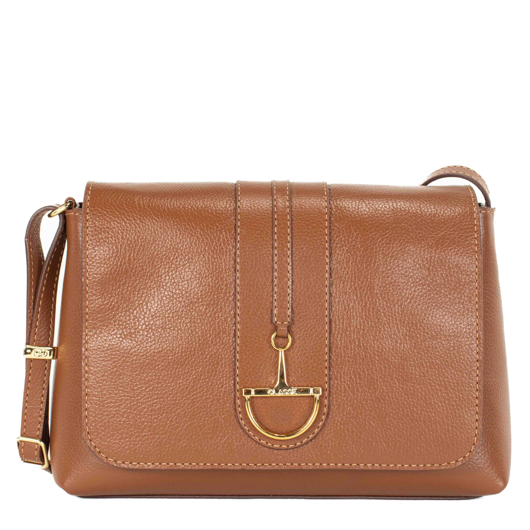 Bolsa de Couro Crossbody - Marina