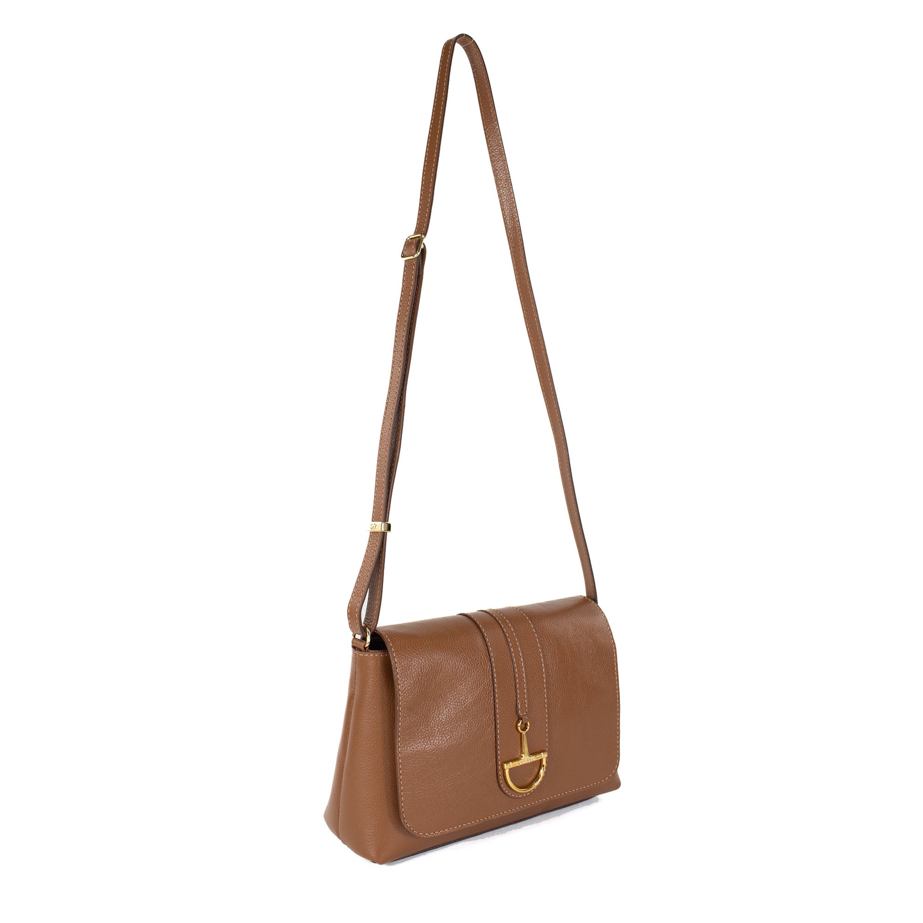 Bolsa de Couro Crossbody - Marina