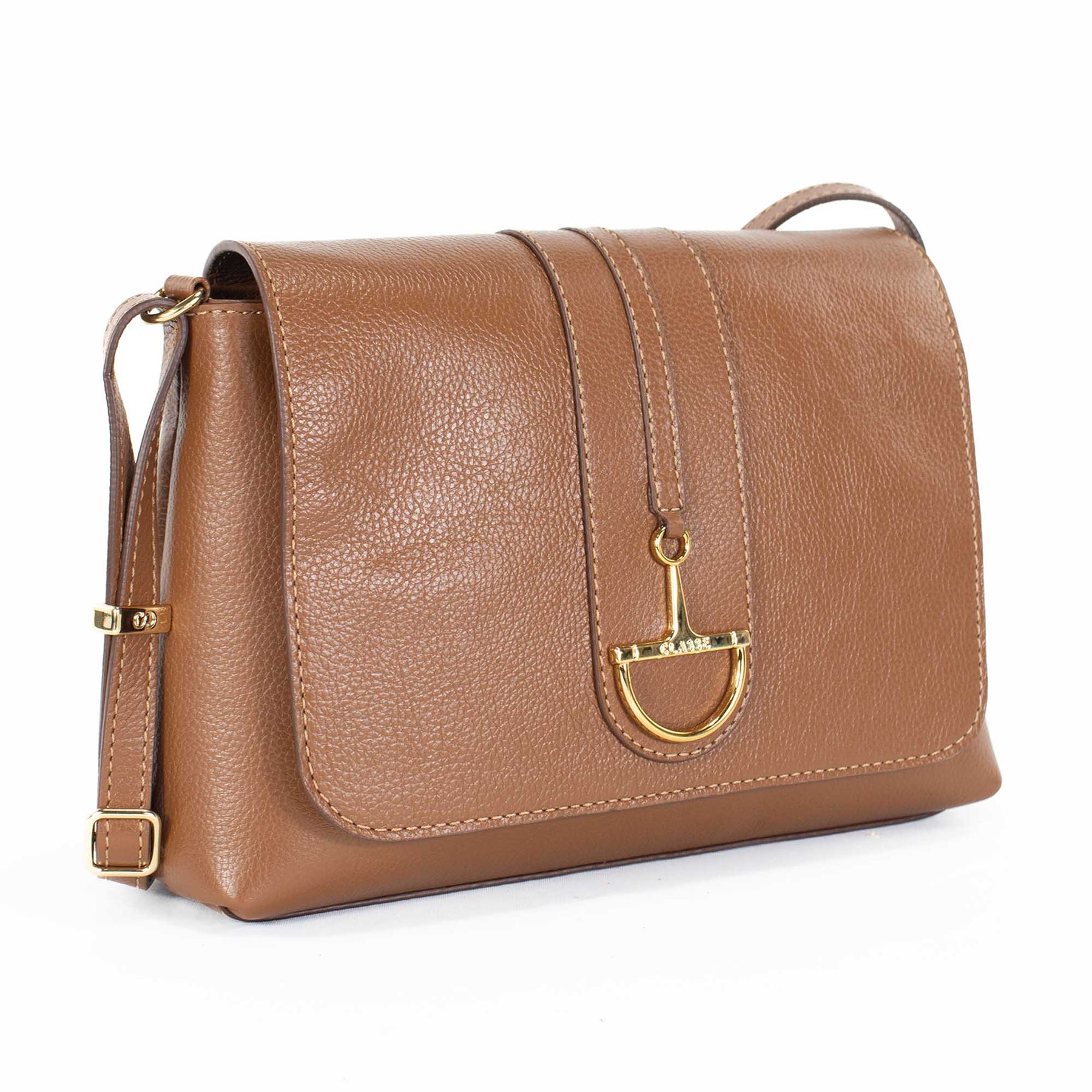 Bolsa de Couro Crossbody - Marina