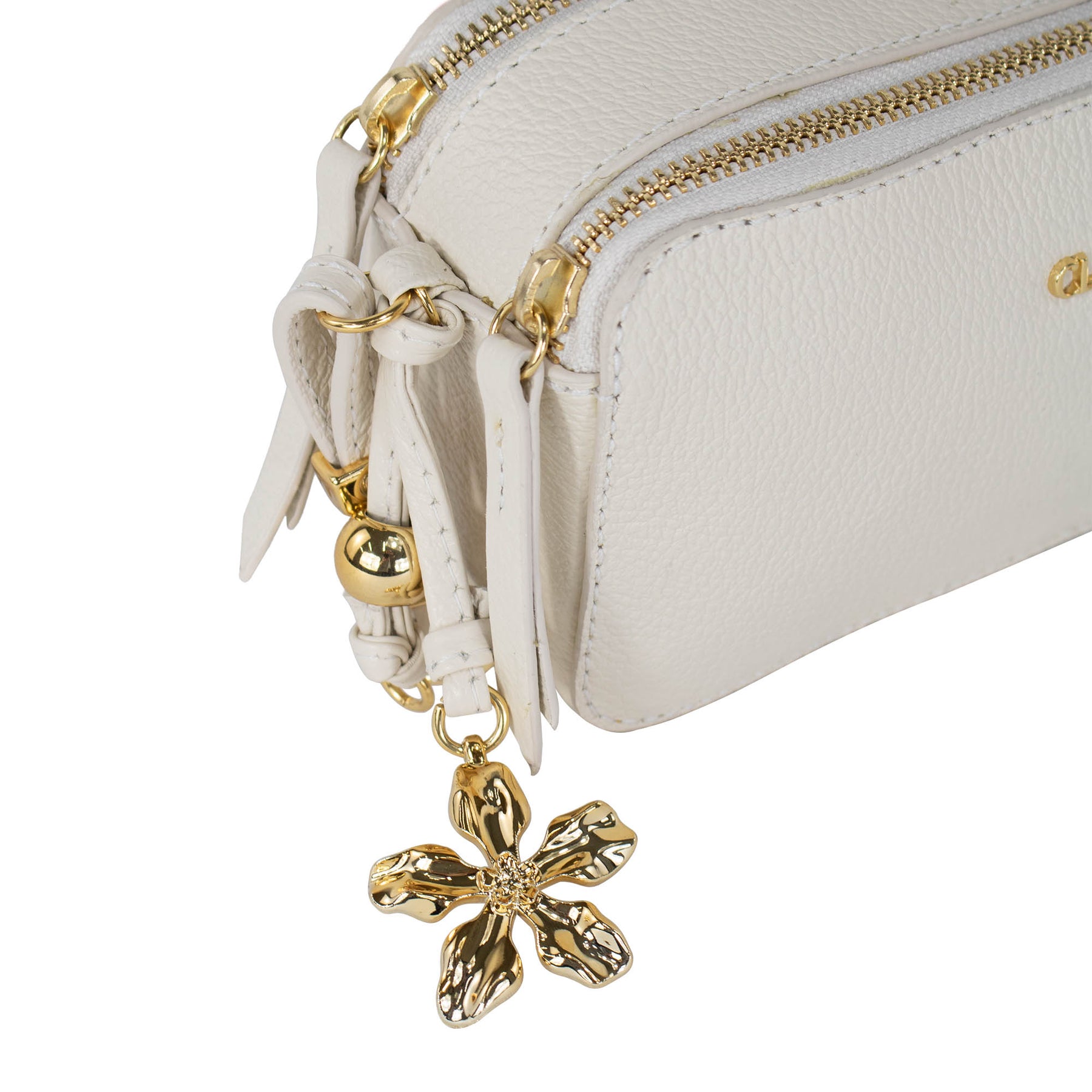 Bolsa de couro Câmera Bag Flora