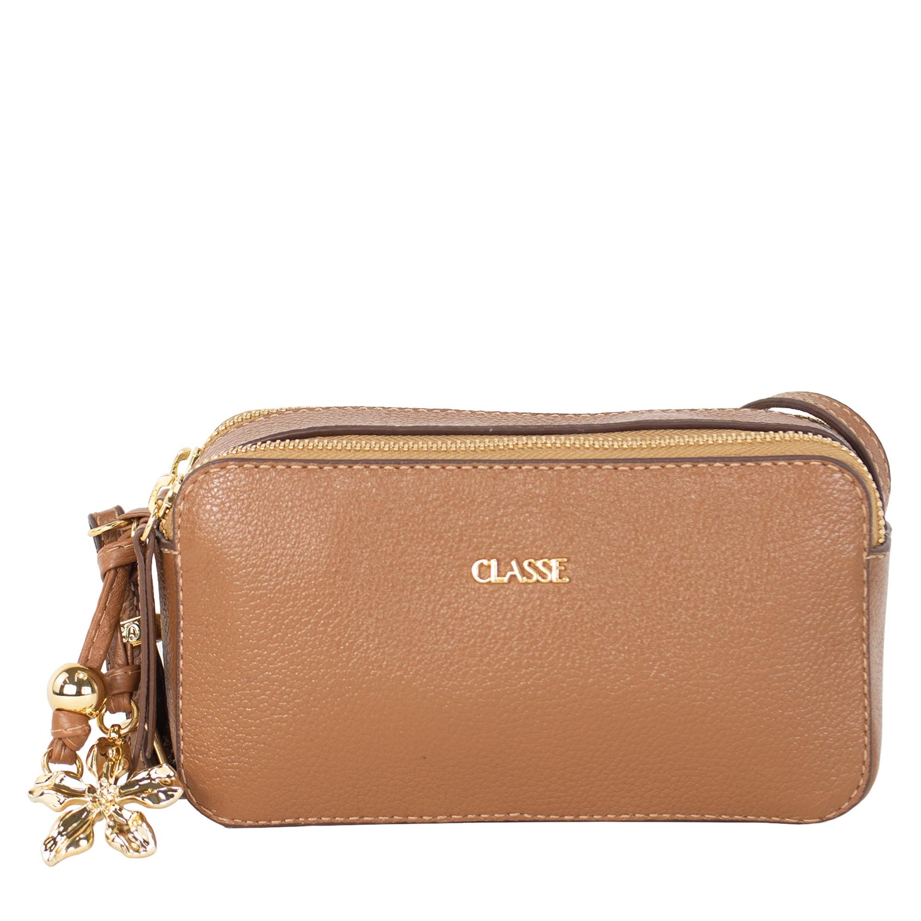 Bolsa de couro Câmera Bag Flora