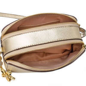 Bolsa de couro Câmera Bag - Flora