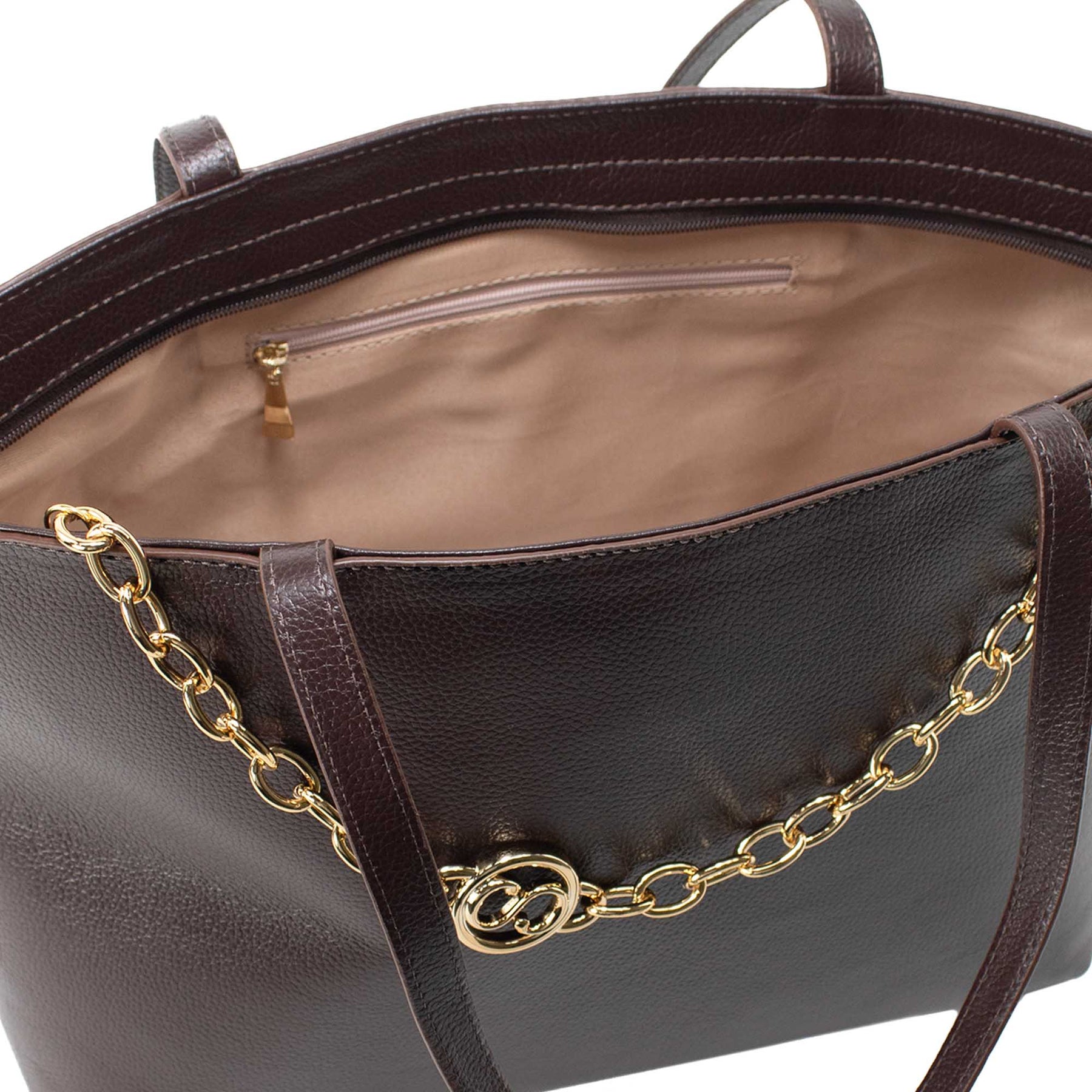 Bolsa de Couro Shopping Bag - Rebecca