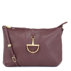Bolsa de Couro Crossbody - Marina