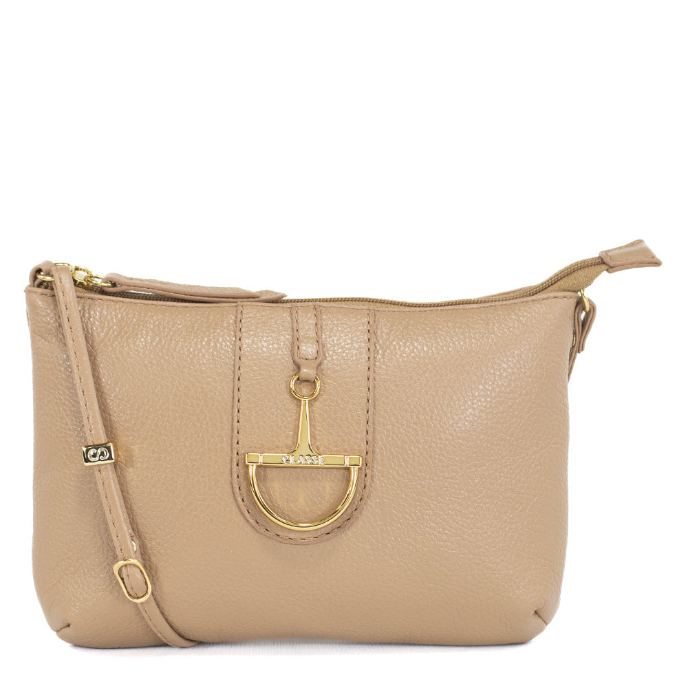 Bolsa de Couro Crossbody - Marina