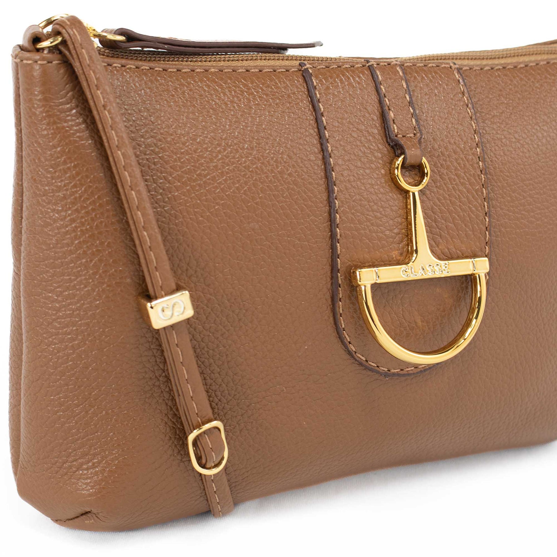 Bolsa de Couro Crossbody - Marina