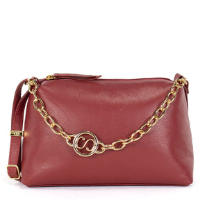 Bolsa de Couro Crossbody - Rebecca