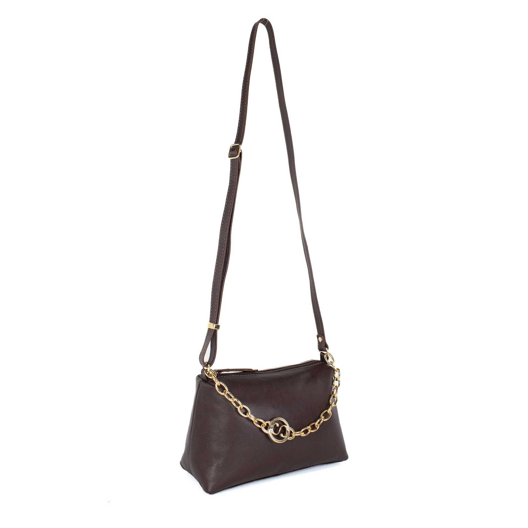 Bolsa de Couro Crossbody - Rebecca