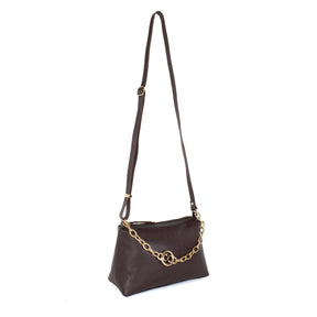 Bolsa de Couro Crossbody - Rebecca