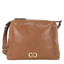 Bolsa de Couro Crossbody Belle