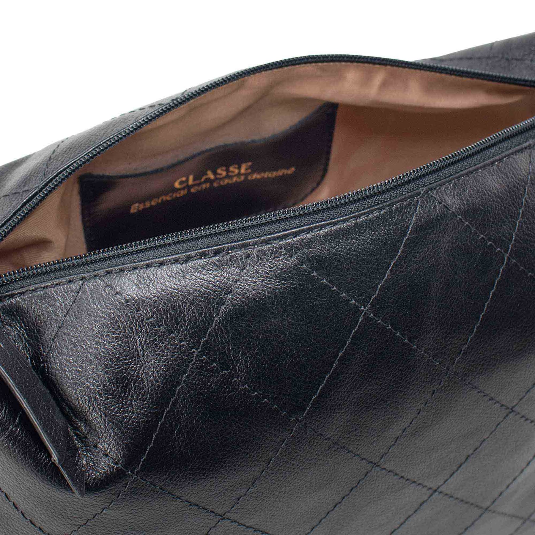 Bolsa de Couro Crossbody Belle