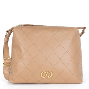 Bolsa de Couro Crossbody Belle