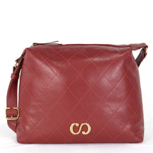 Bolsa de Couro Crossbody Belle