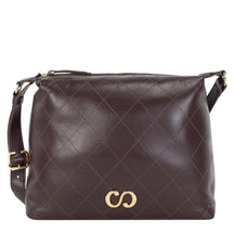 Bolsa de Couro Crossbody Belle