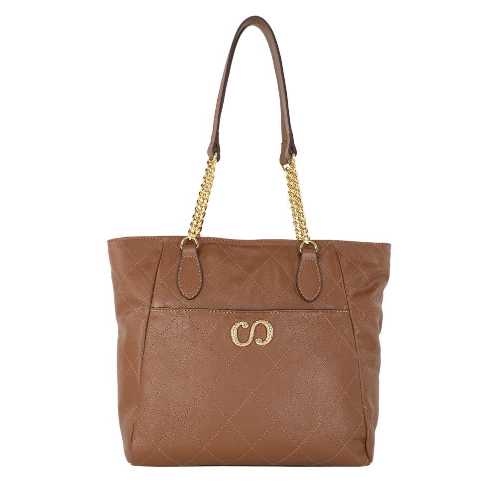 Bolsa Tote de Couro Belle