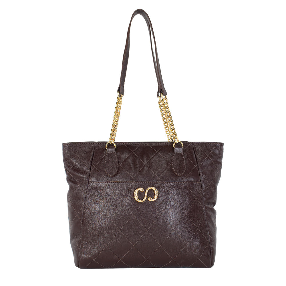 Bolsa Tote de Couro Belle