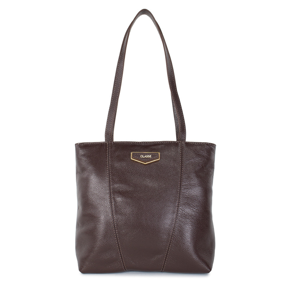 Bolsa de Couro Shopping Bag Média
