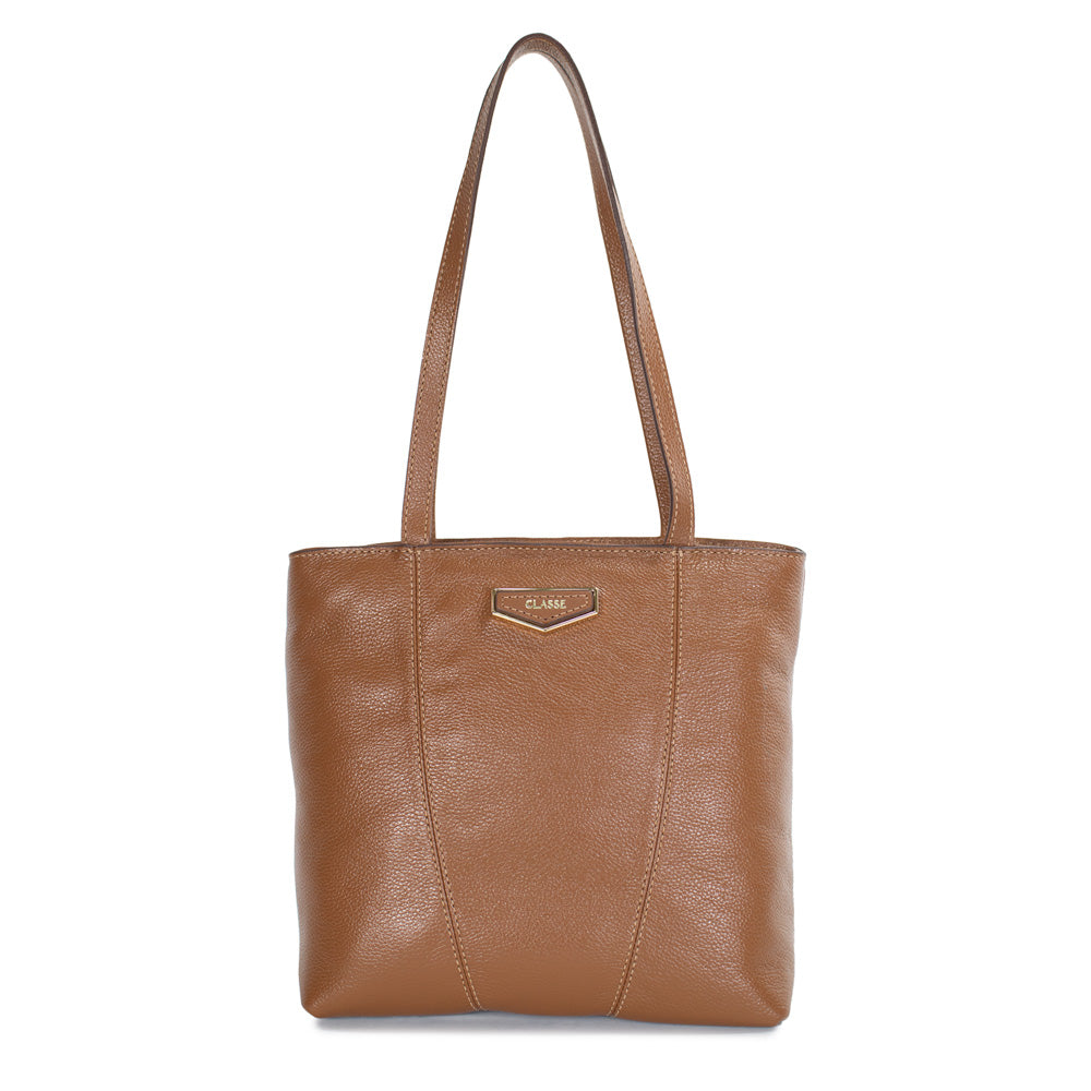 Bolsa de Couro Shopping Bag Média