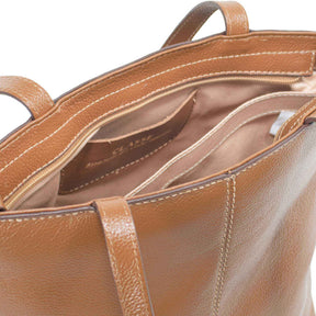Bolsa de Couro Shopping Bag Média