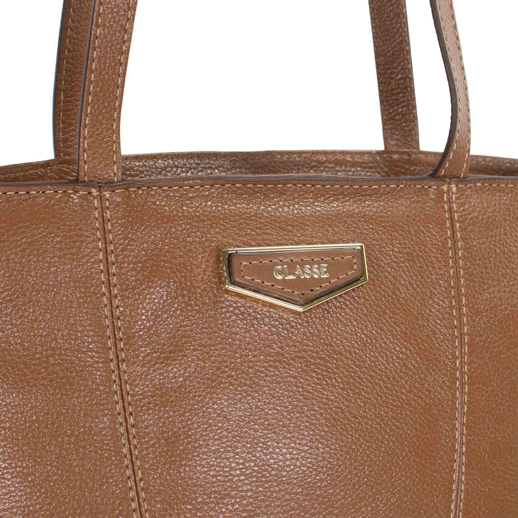 Bolsa de Couro Shopping Bag Média