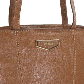 Bolsa de Couro Shopping Bag Média