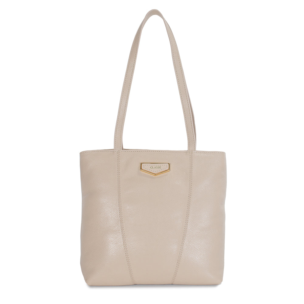Bolsa de Couro Shopping Bag Média