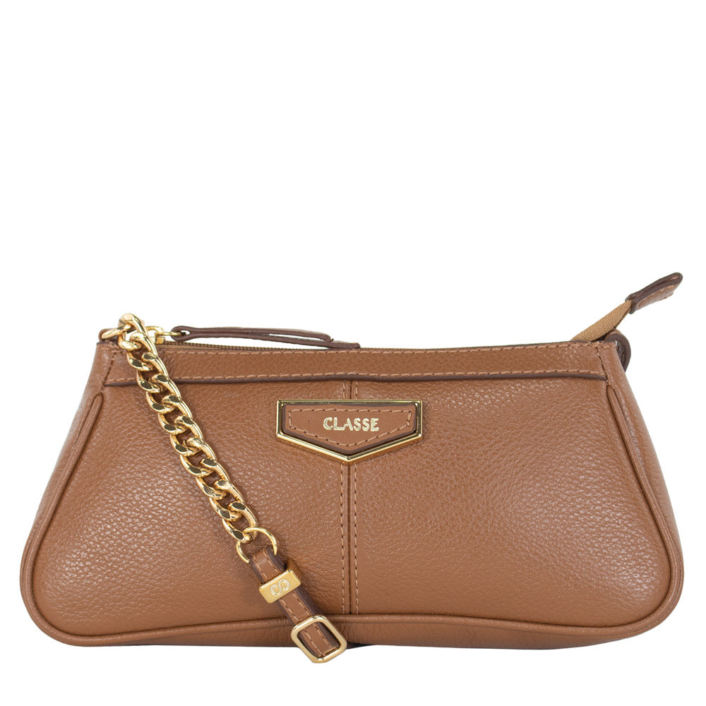 Bolsa de Couro Crossbody San