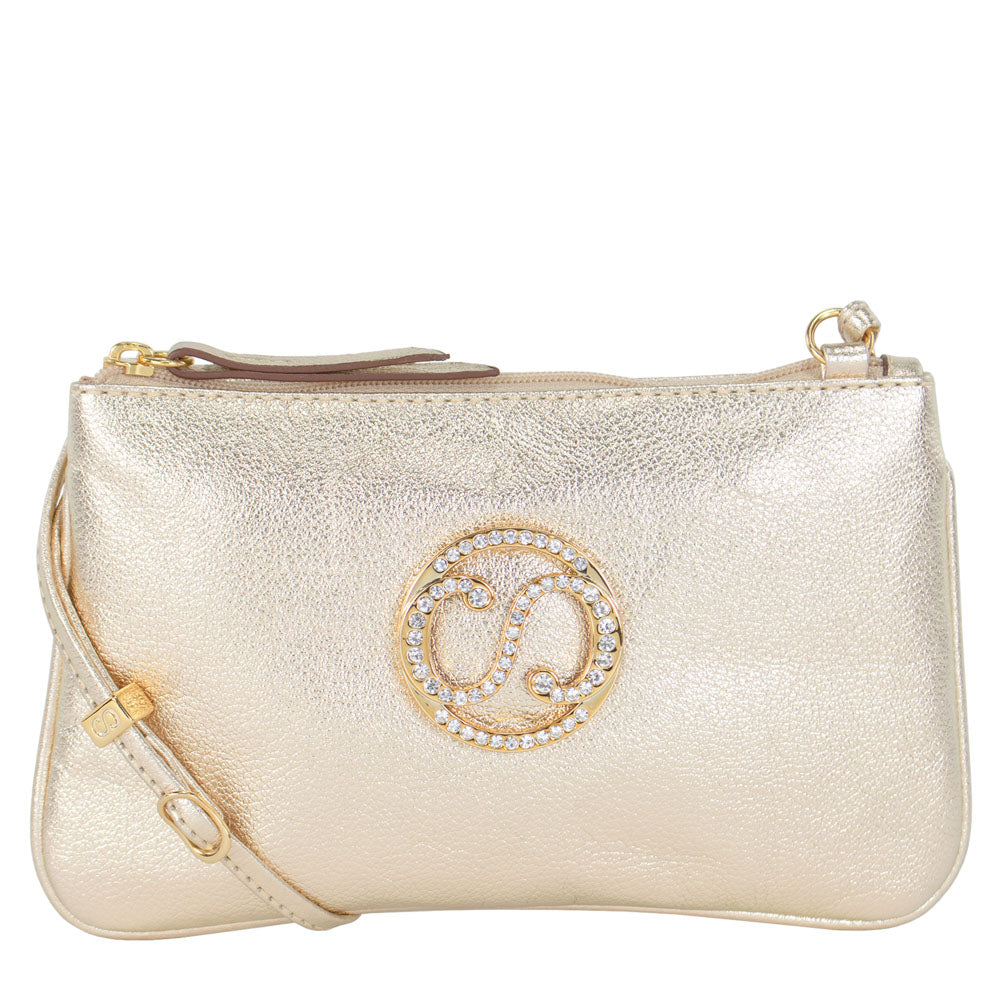 Bolsa de Couro Crossbody - May