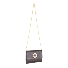 Bolsa de Couro Crossbody - May