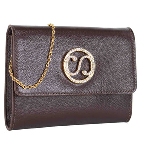 Bolsa de Couro Crossbody - May
