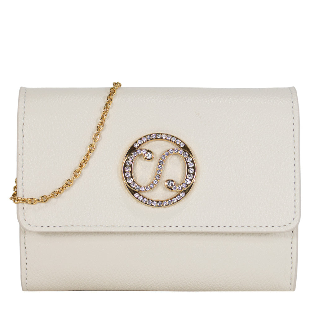 Bolsa de Couro Crossbody - May