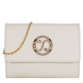 Bolsa de Couro Crossbody - May