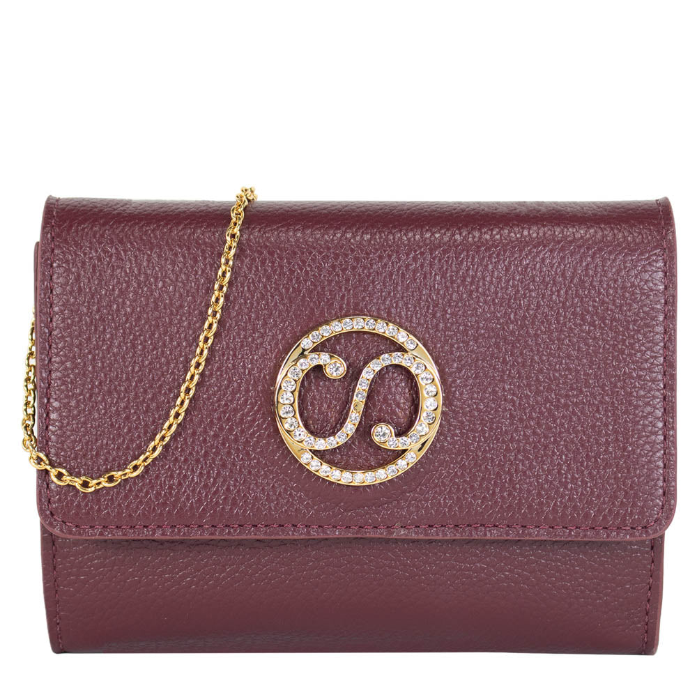 Bolsa de Couro Crossbody - May