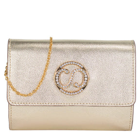 Bolsa de Couro Crossbody May