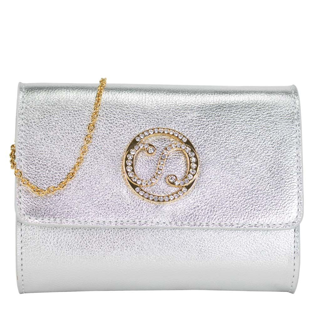 Bolsa de Couro Crossbody May