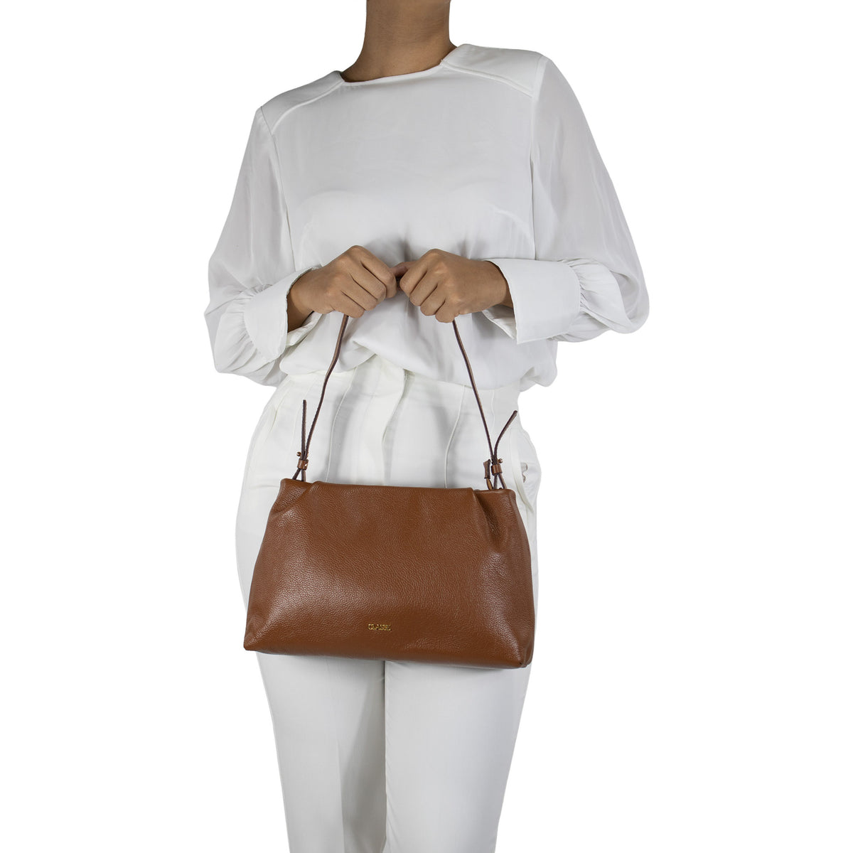 Bolsa de couro de Ombro Clare