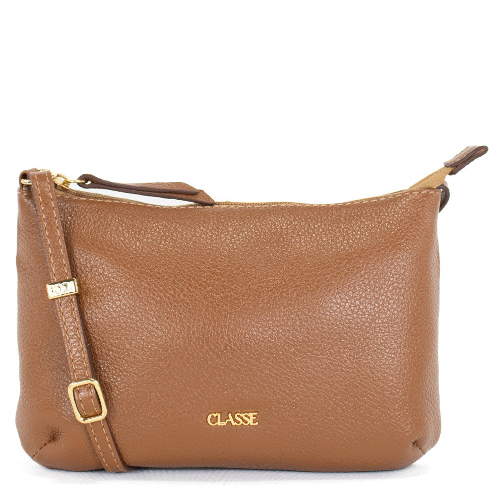 Bolsa de Couro Crossbody Bag - Lana
