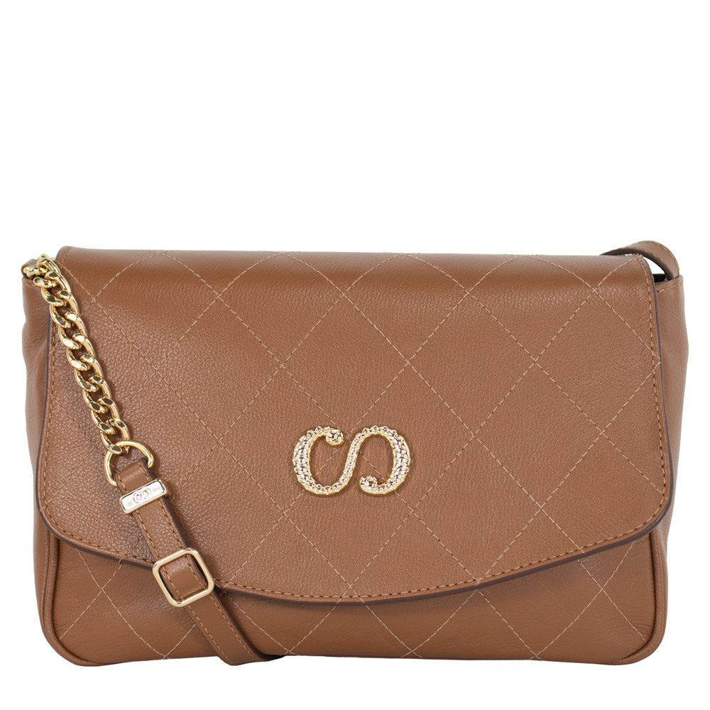Bolsa Tiracolo de Couro Belle