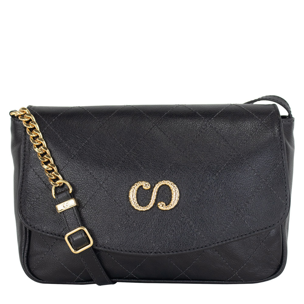 Bolsa Tiracolo de Couro Belle